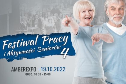 Festiwal Pracy i Aktywności Seniorów zagra w tym roku w Gdańsku już po raz IV!